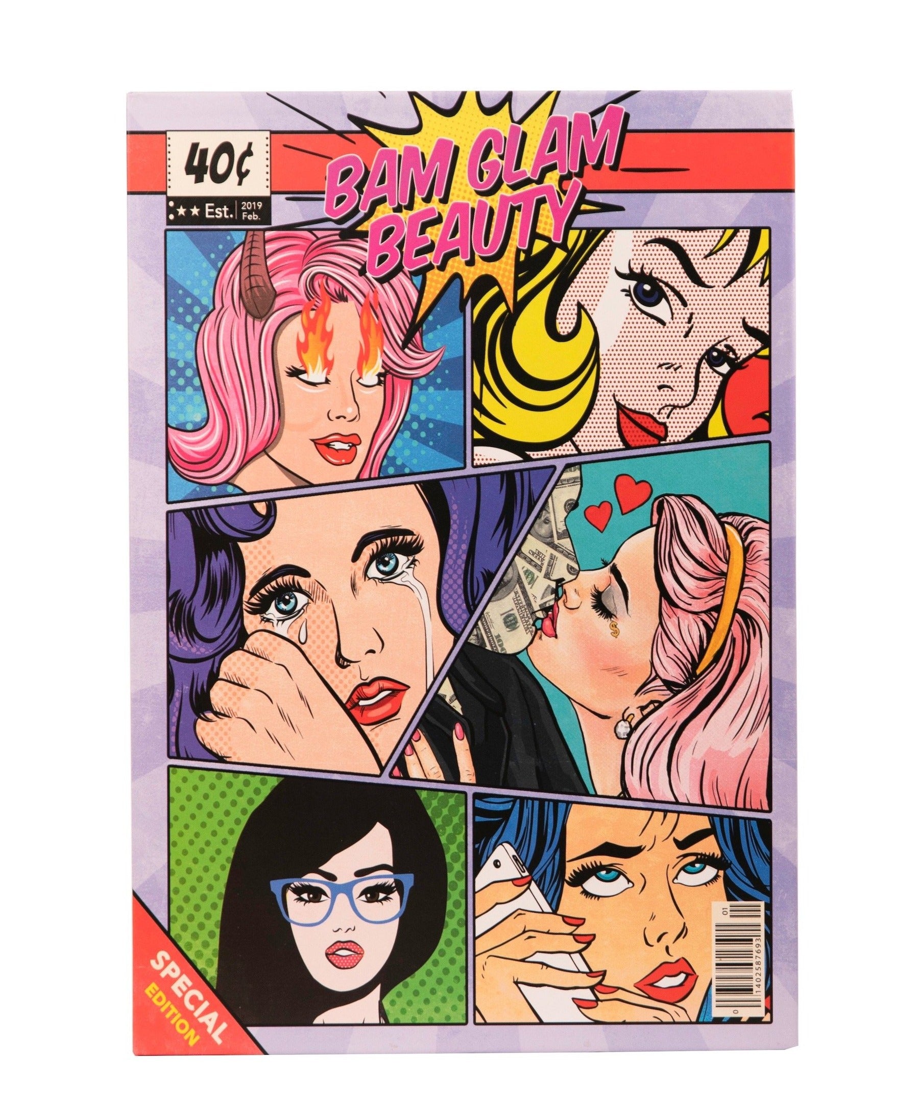 Bam Glam Beauty Lash Book (6 Piece Set + Lash Glue and Lash Applicator)