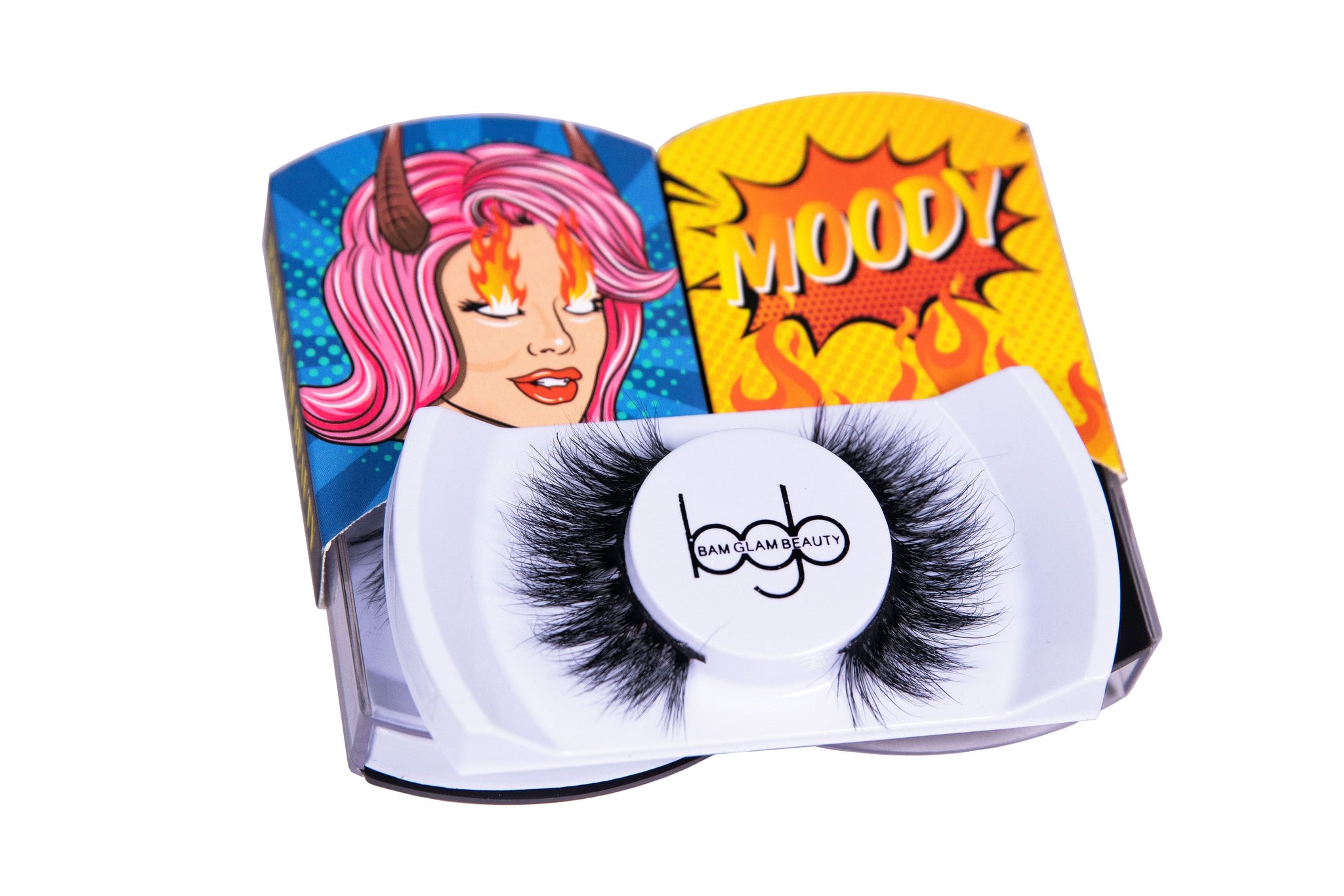 Bam Glam Beauty Moody Lashes Vegan Cruelty-Free Handmade