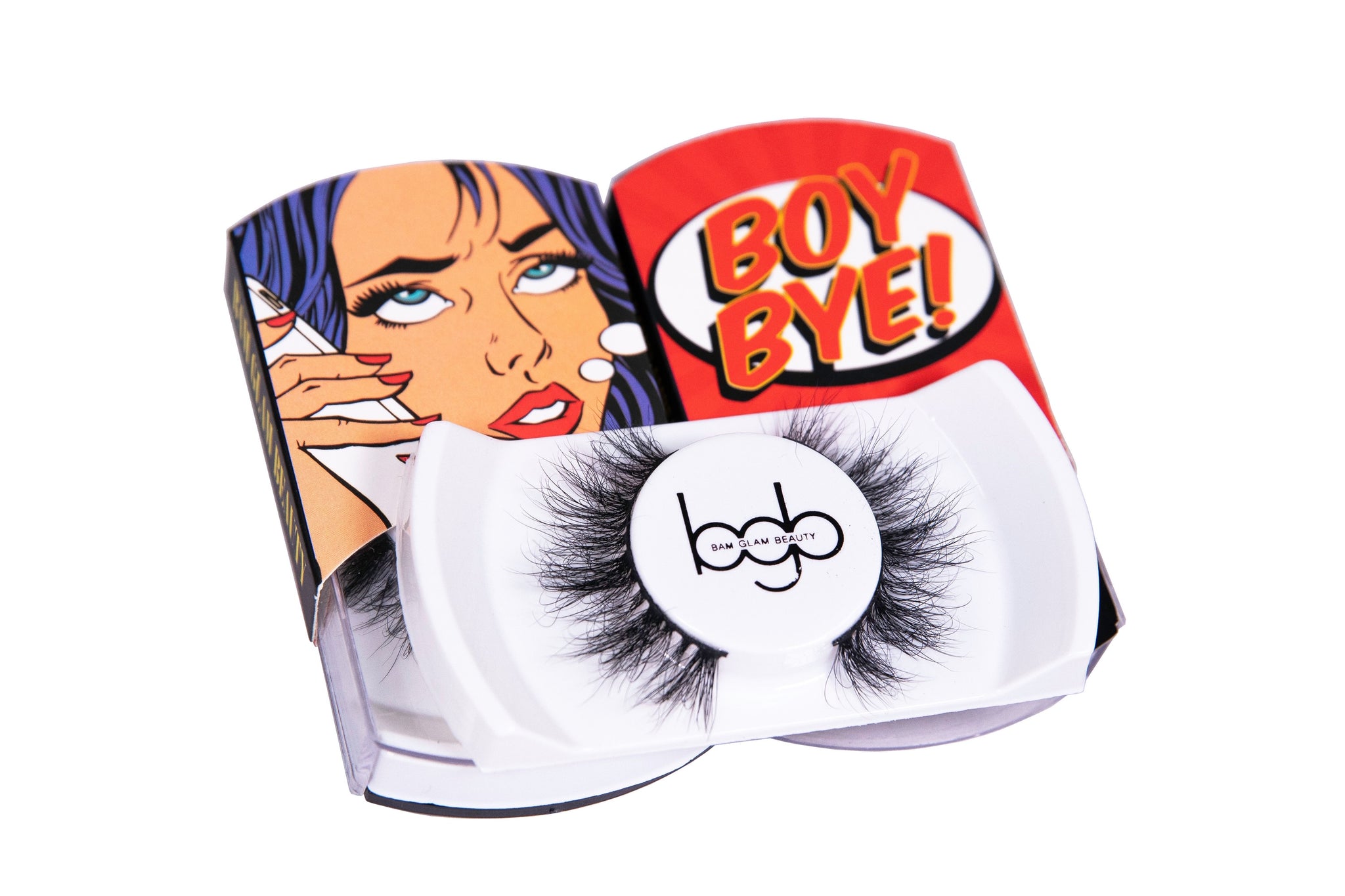 Bam Glam Beauty Boy Bye Lashes Vegan Cruelty-Free Handmade