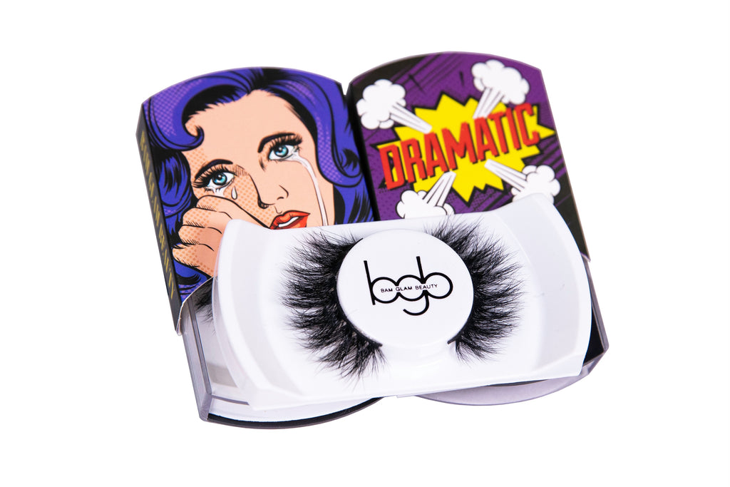 Bam Glam Beauty Dramatic Lashes Vegan Cruelty-Free Handmade