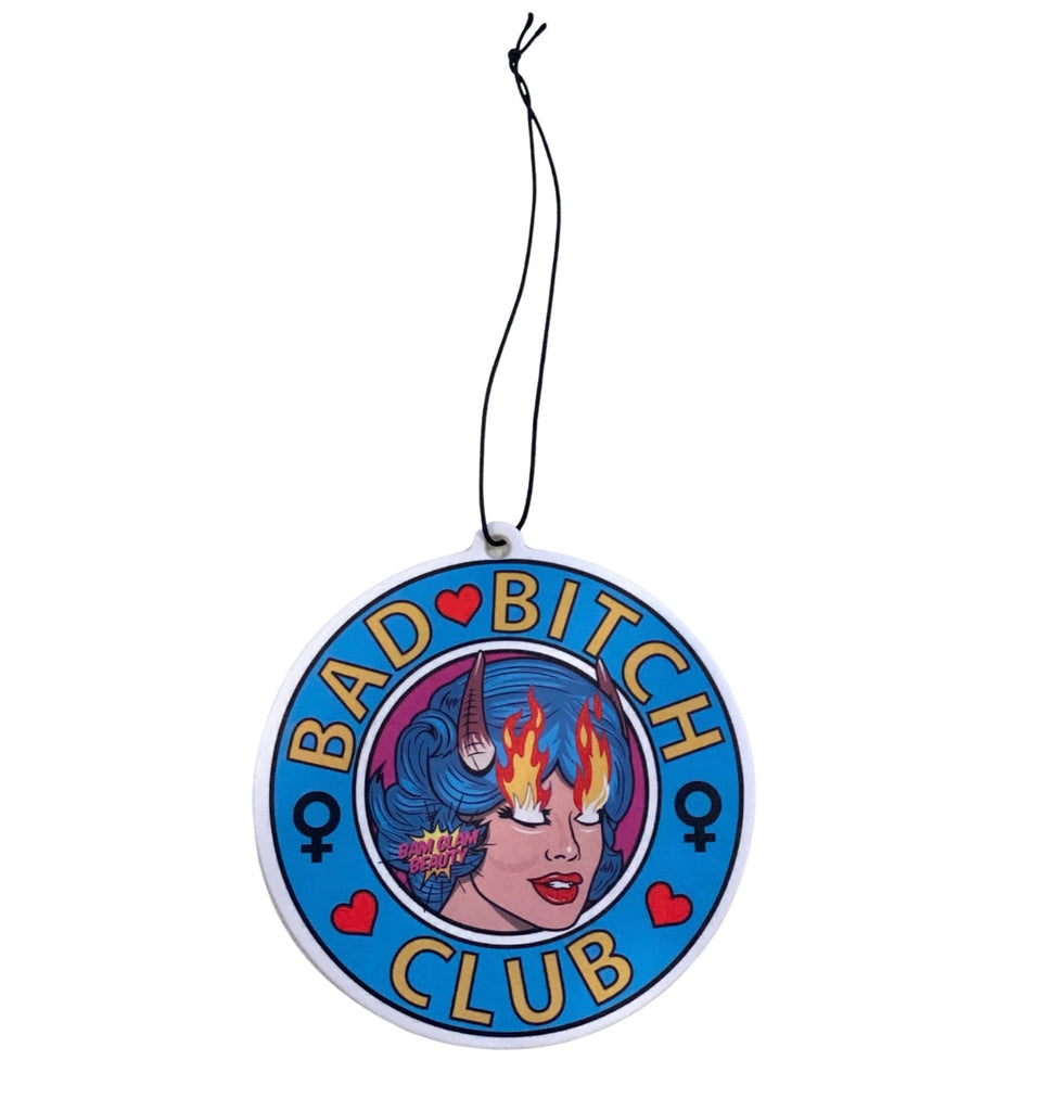 Bad Bitch Club Car Air Freshener