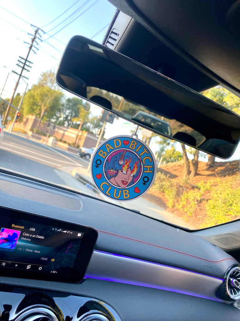 Bad Bitch Club Car Air Freshener